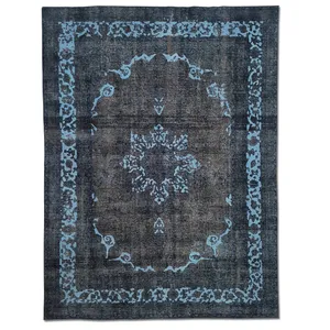 فرش دستبافت رنگ شده هشت متری کد 4042