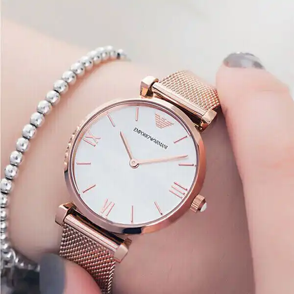 ساعت مچی عقربه ای زنانه امپریو آرمانی مدل AR1956