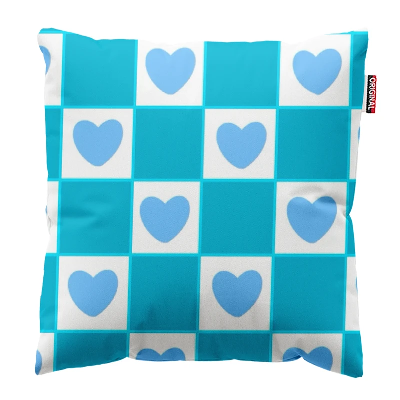   کوسن پاد آفرین طرح قلب کد 4865 سایز 30*30 سانتی متر