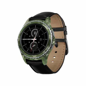 برچسب ماهوت طرح Army_Green_Pixel مناسب برای ساعت هوشمند سامسونگ Galaxy Gear S2 Classic