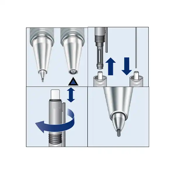 مداد نوکی 0.5 میلی متری استدلر مدل TRIPLAS