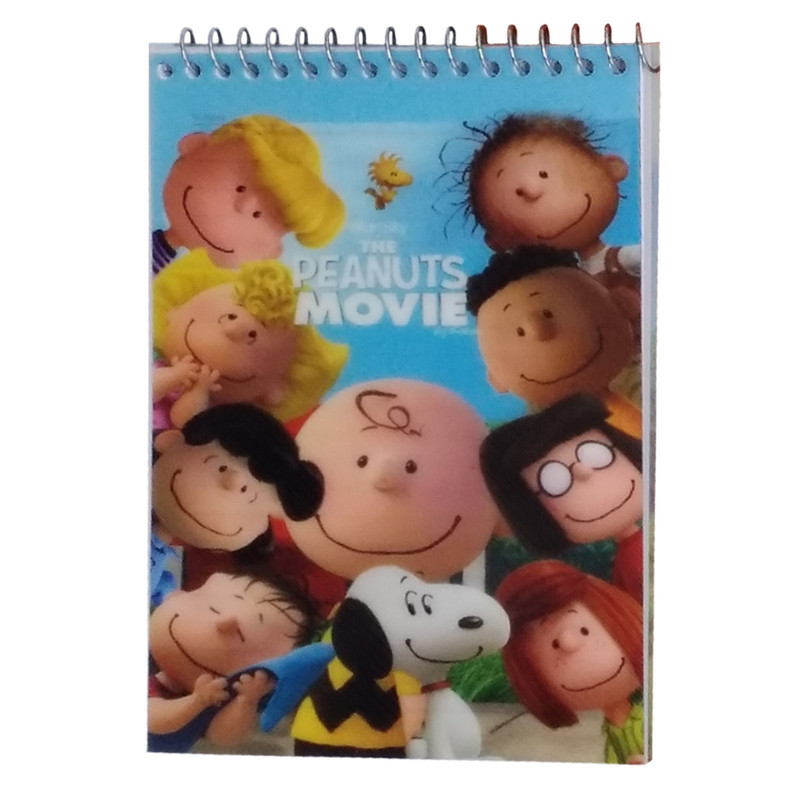  دفترچه یادداشت 60 برگ الماس طرح Snoopy and Friends مدل N-S-T