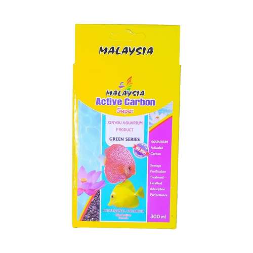 زغال اکتیو آکواریوم مالزی مدل 699 وزن گرم