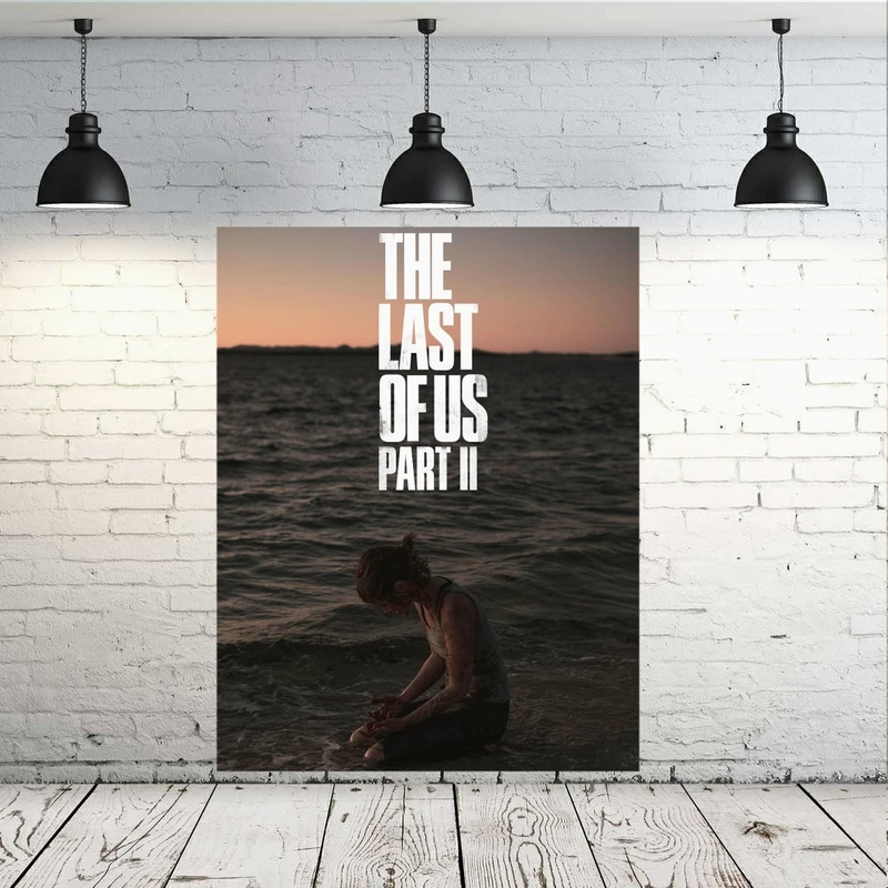 تابلو بوم طرح گیم THE LAST OF US PART II مدل SDB8907