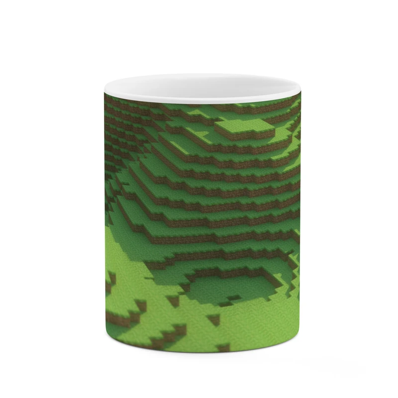 ماگ کاکتی طرح ماینکرافت minecraft مدل mgh41339