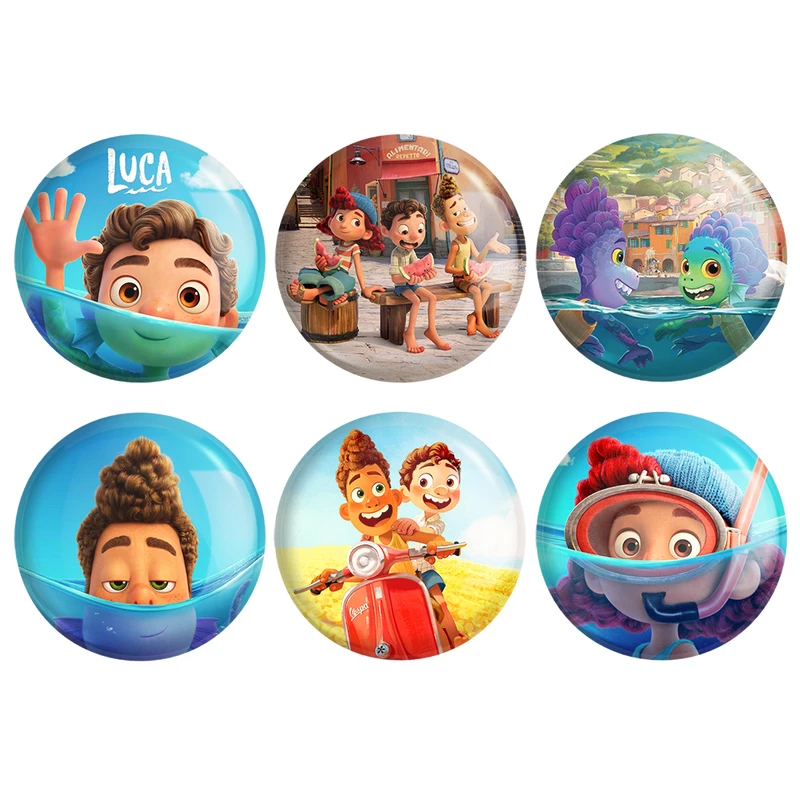 پیکسل خندالو طرح انیمیشن لوکا کد 296B مجموعه 6 عددی