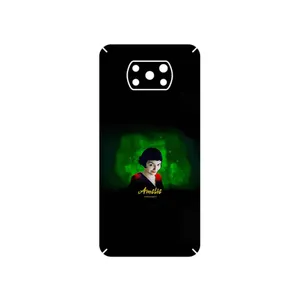 MAHOOT Le Fabuleux Destin dAmelie Poulain Cover Sticker for Xiaomi Poco X3 Pro