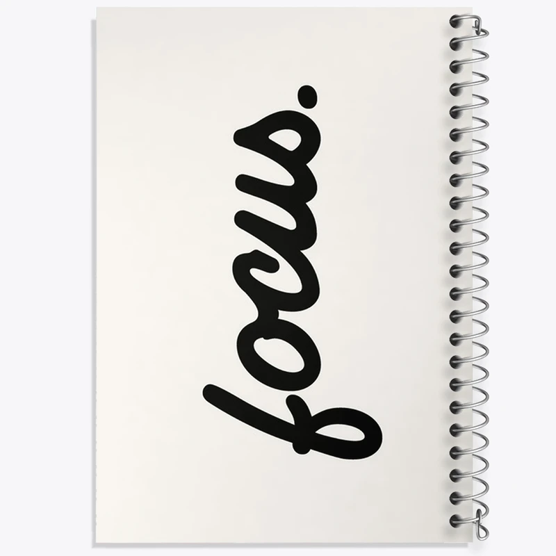 دفتر مشق 50 برگ خندالو طرح تایپوگرافی کد F1419