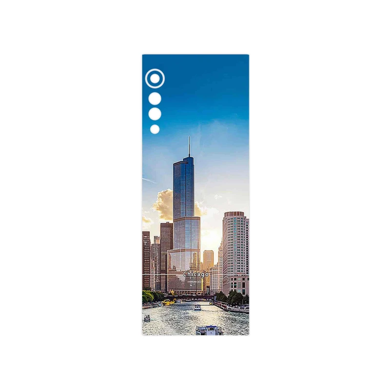 برچسب پوششی ماهوت مدل City of Chicago مناسب برای گوشی موبایل ال جی Velvet 5G
