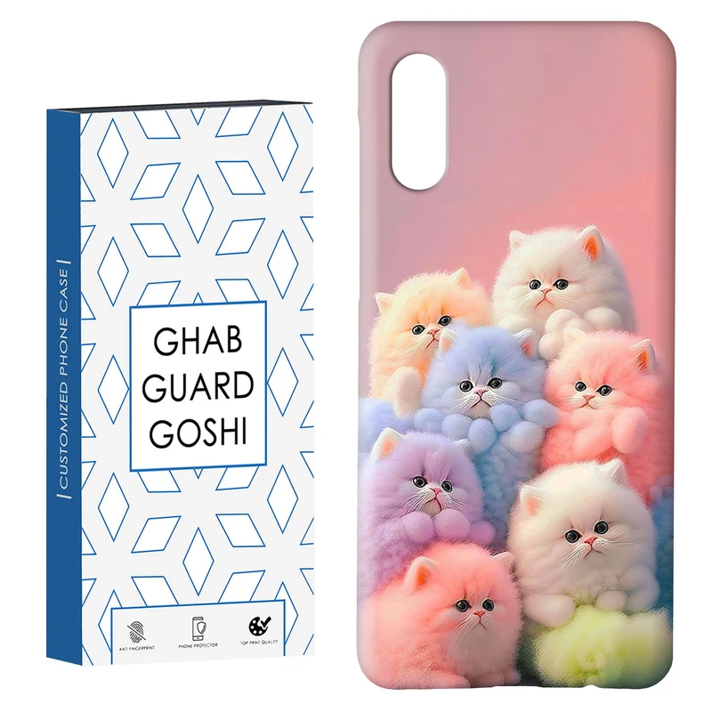 کاور قاب گارد گوشی طرح پیشی کد Dimo-361 مناسب برای گوشی موبایل سامسونگ Galaxy A02 / M02