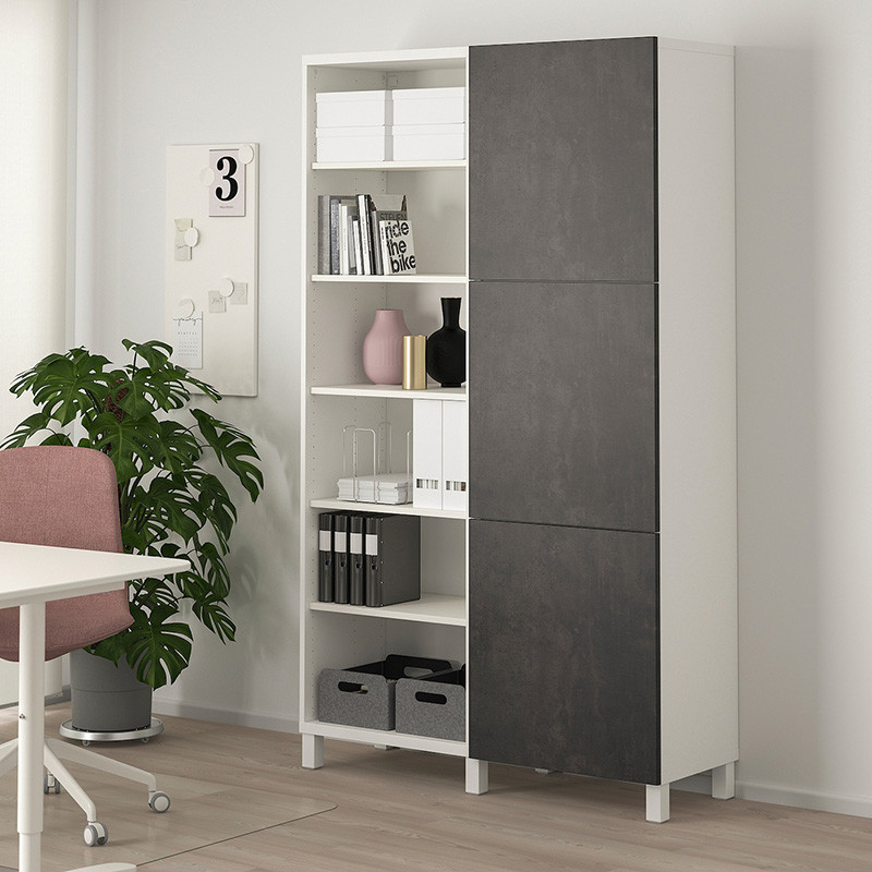 کمد اداری اسمردیس مدل E128 - MDF کمد اداری اسمردیس مدل E128 - MDF