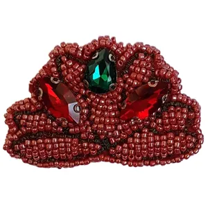 سنجاق سینه زنانه طرح گلبرگ کد GOL091