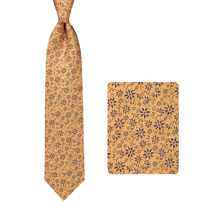 ست کراوات و دستمال جیب مردانه فایو کد 9000111
