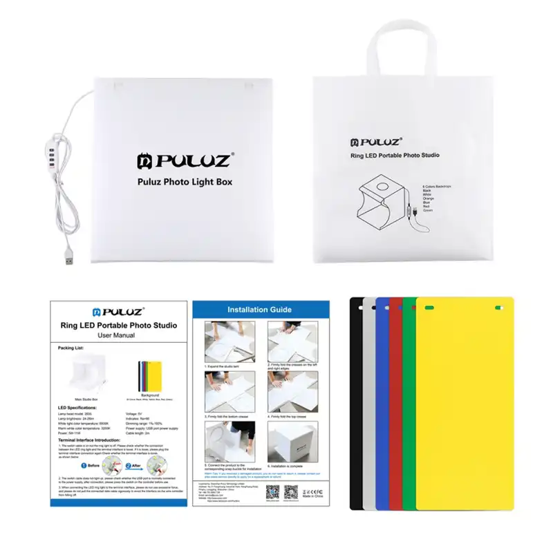 چادر عکاسی پلوز مدل Folding Portable ابعاد 31x32 سانتی متر