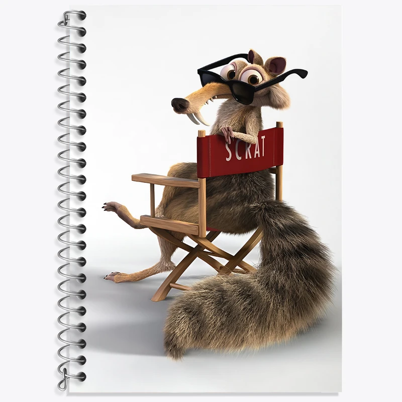 دفتر نت موسیقی 50 برگ خندالو طرح عصر یخبندان کد N2877