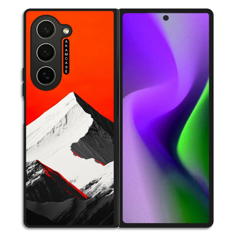 کاور آکام مدل AMC-WSGZFOLD6-MOUNTAINS-25 مناسب برای گوشی موبایل سامسونگ Galaxy Z Fold 6