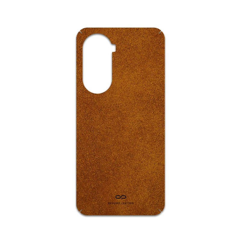 برچسب پوششی ماهوت مدل Brown-Chamois-Leather مناسب برای گوشی موبایل شیائومی Poco M7 4G
