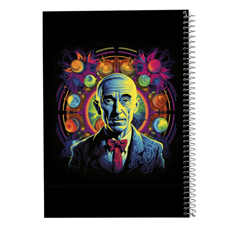 دفتر مشق 50 برگ مدوپد مدل Oppenheimer کد DF2688