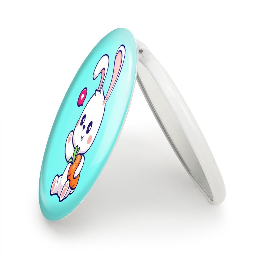 آینه جیبی خندالو طرح خرگوش مدل تاشو کد 26216