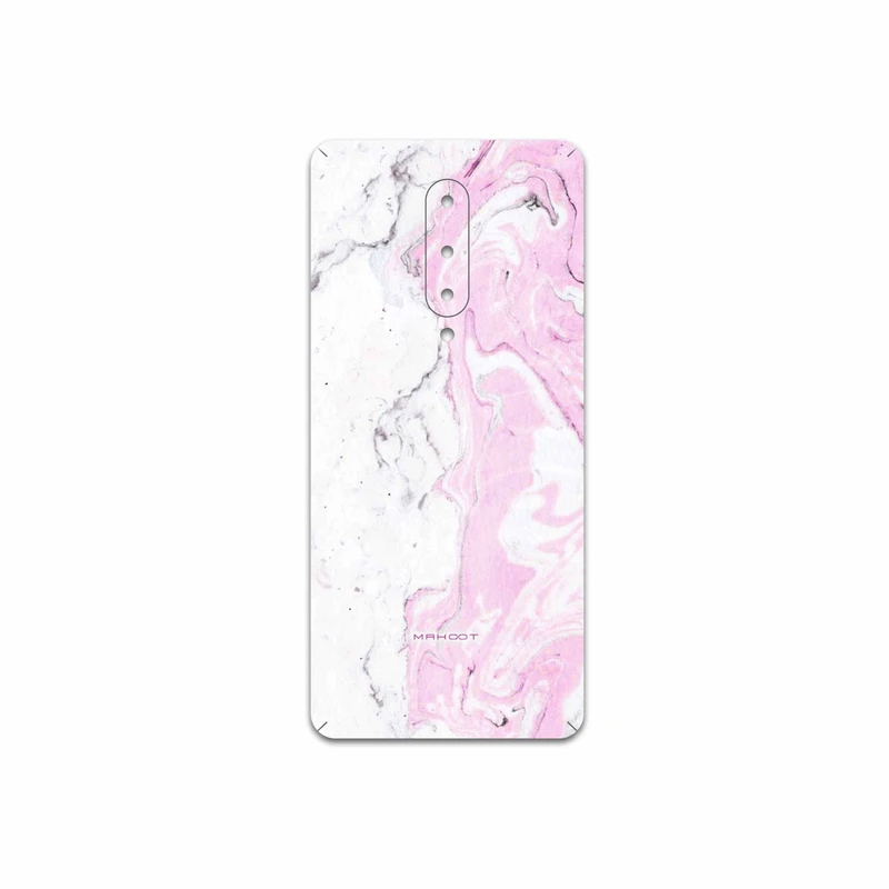 برچسب پوششی ماهوت مدل Blanco-Pink-Marble مناسب برای گوشی موبایل وان پلاس 8