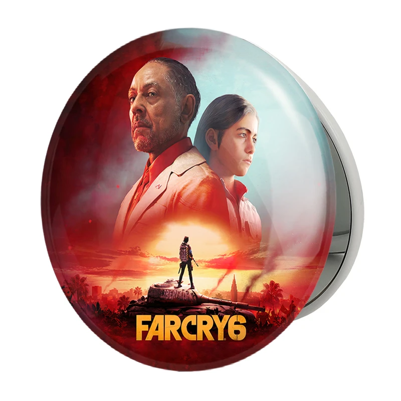 آینه جیبی خندالو طرح فار شیش فارکرای مدل تاشو کد 30692