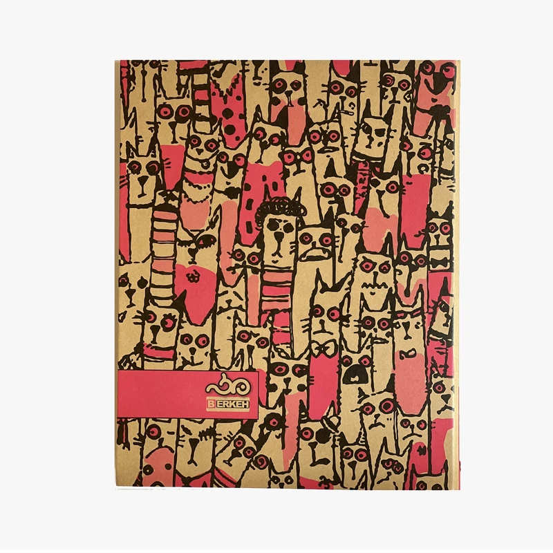 دفتر کلاسوری 100 برگ برکه مدل 26 حلقه کد 6301