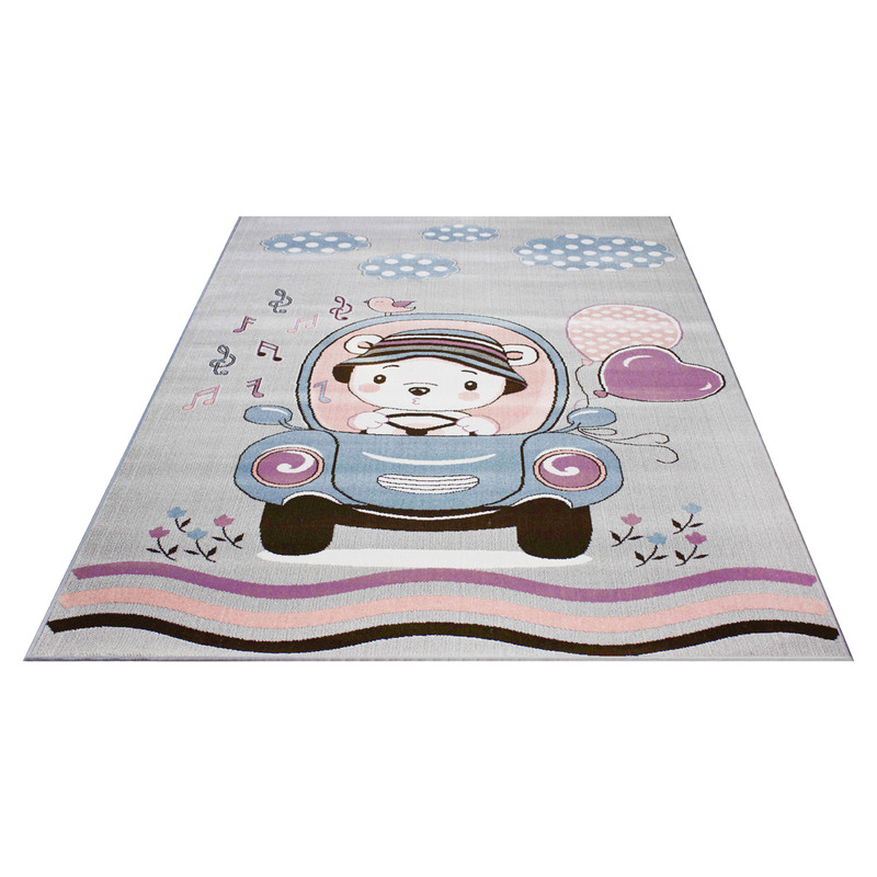 فرش ماشینی سهند کد XQ23.X0 زمینه نقره ای