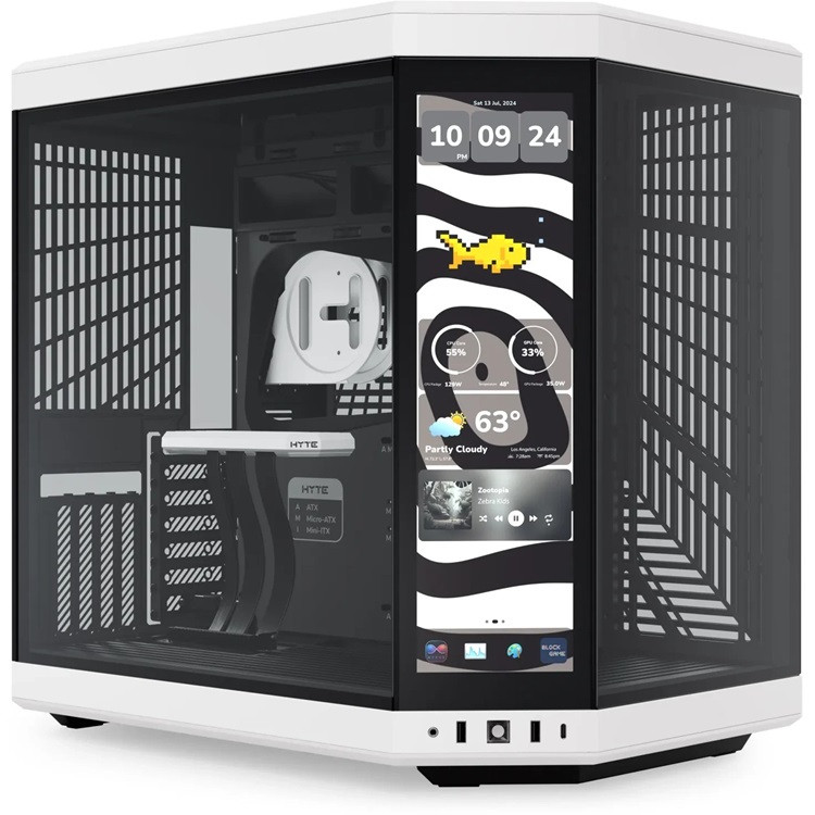 کیس کامپیوتر گیمینگ هایت مدل Y70 TOUCH INFINITE PANDA
