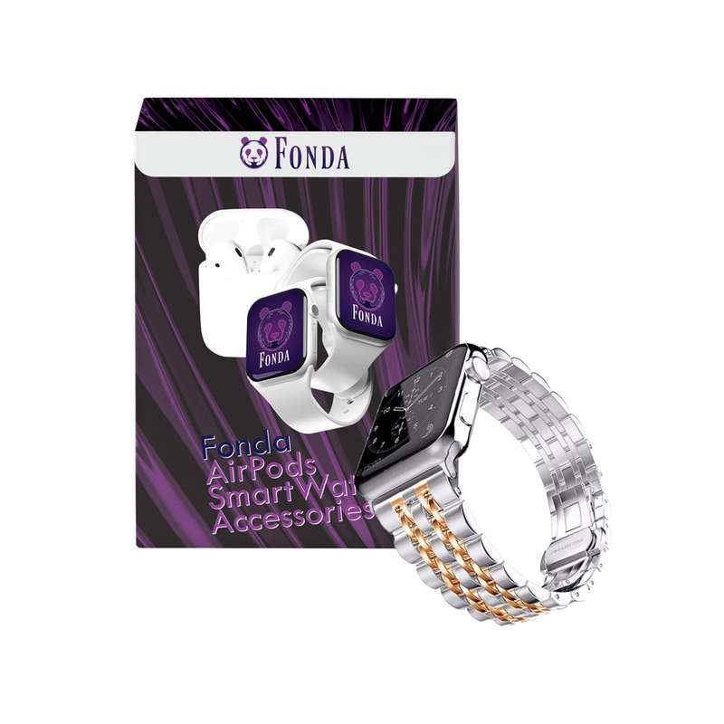  بند فوندا مدل 7bead مناسب برای اپل واچ 45 میلیمتری