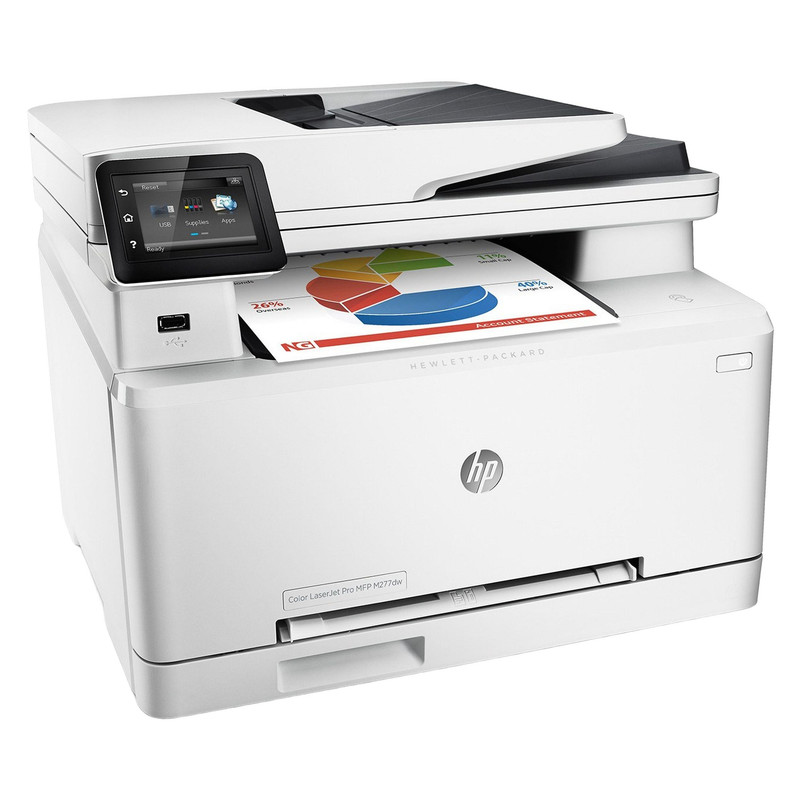 پرینتر چندکاره لیزری رنگی اچ پی مدل LaserJet Pro MFP M277dw