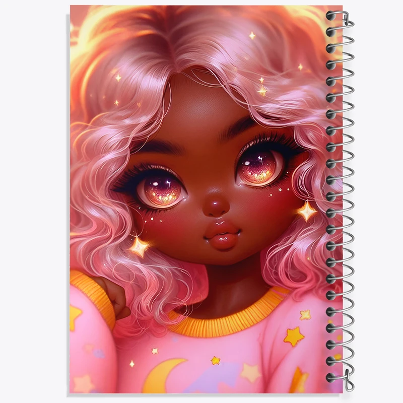 دفتر لیست خرید 50 برگ خندالو طرح دخترانه کیوت کد F6053