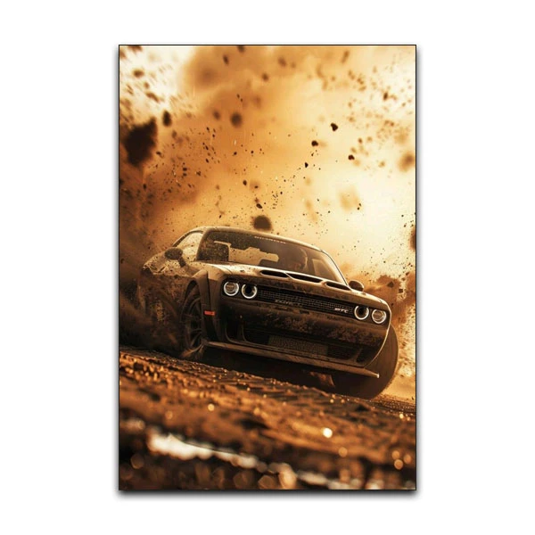 تابلو شاسی گوفی مدل ماشین اسپورت طرح Sport Car کد DUST51