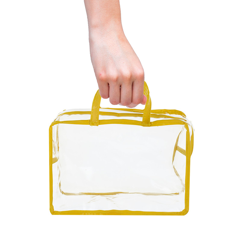 کیف لوازم آرایش زنانه مدل شاینی مستطیلی