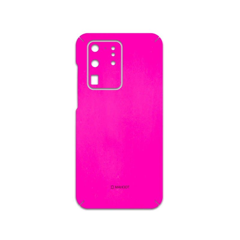 برچسب پوششی ماهوت مدل Phosphorus-Pink مناسب برای گوشی موبایل سامسونگ Galaxy S20 Ultra