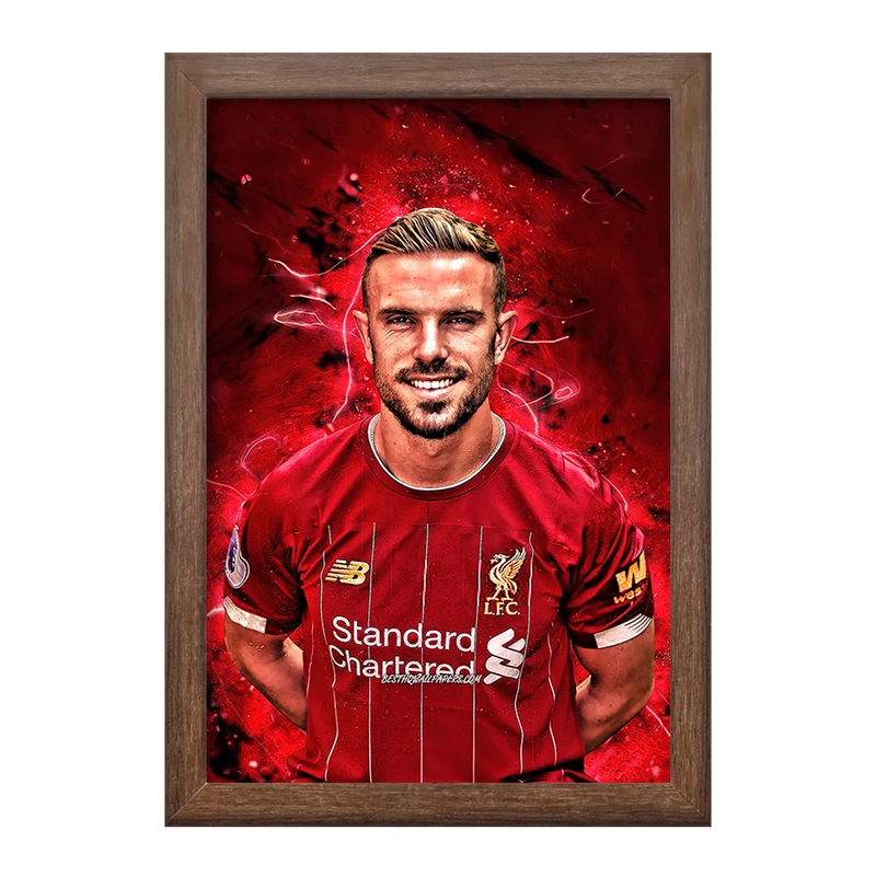 تابلو خندالو طرح جردن هندرسون Jordan Henderson کد 28912