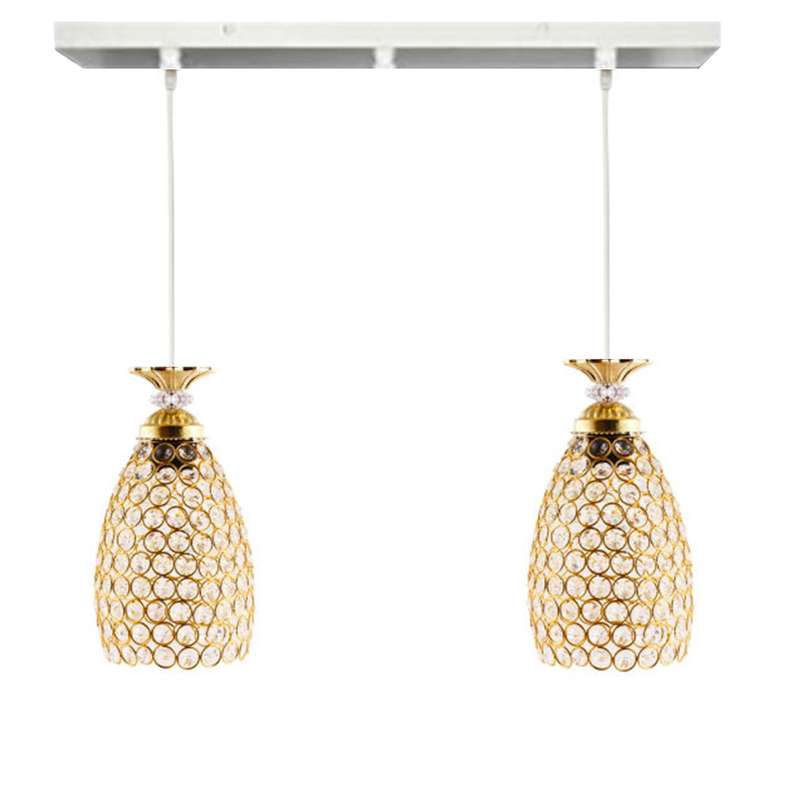 چراغ آویز مدل کریستالی کد adli21