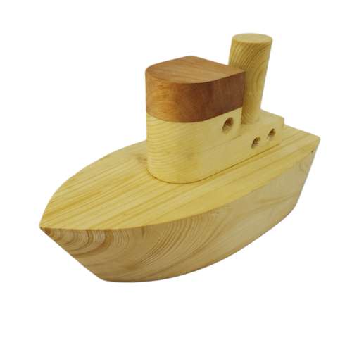 قایق مدل چوبی 