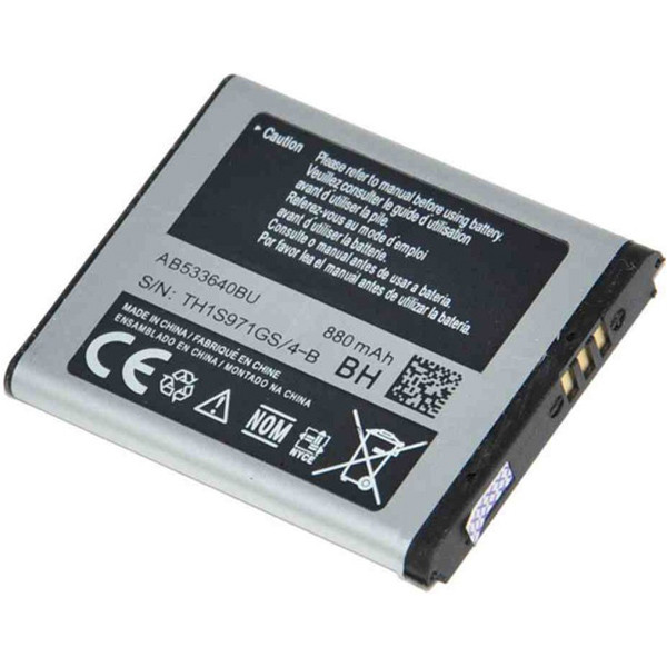 باتری موبایل مدل AB533640BU ظرفیت 880 میلی آمپر ساعت مناسب برای گوشی موبایل سامسونگ Galaxy S8300