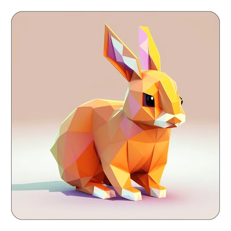 مگنت کاکتی طرح حیوانات رنگی مدل mp25666