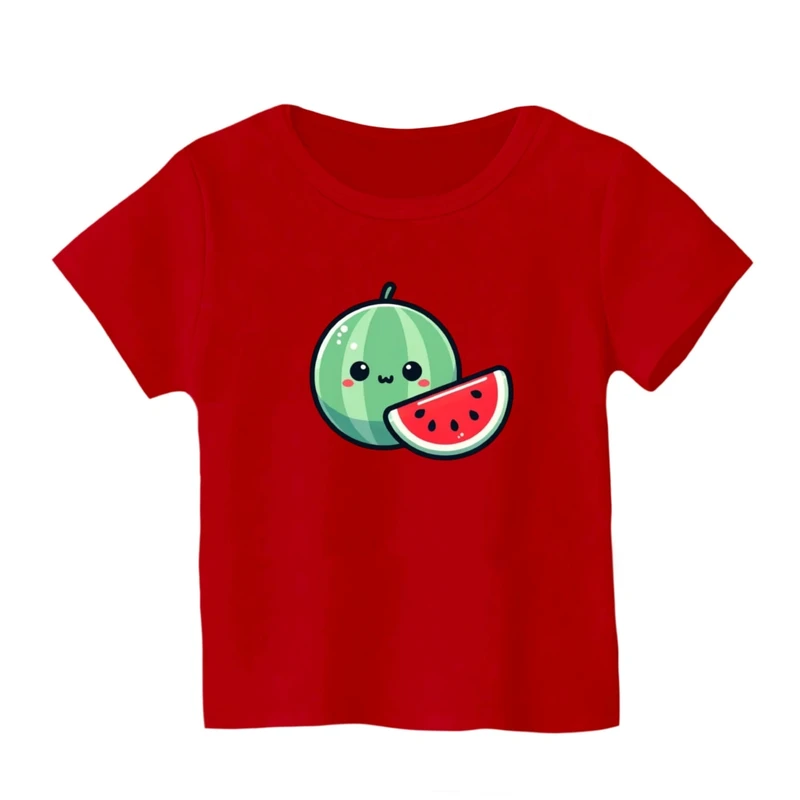 تی شرت آستین کوتاه بچگانه مدل هندوانه یلدایی کد 24