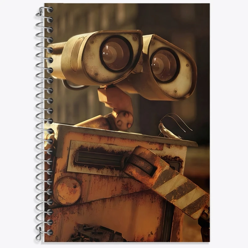 دفتر لغت 50 برگ خندالو طرح وال ای (WALL-E) کد F1381
