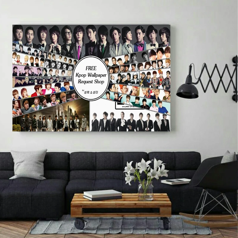  پوستر دیواری طرح گروه اکسو مدل PO1348