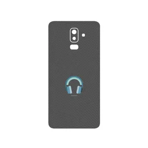 MAHOOT Minimal Headphone Icon Cover Sticker for Samsung Galaxy J8