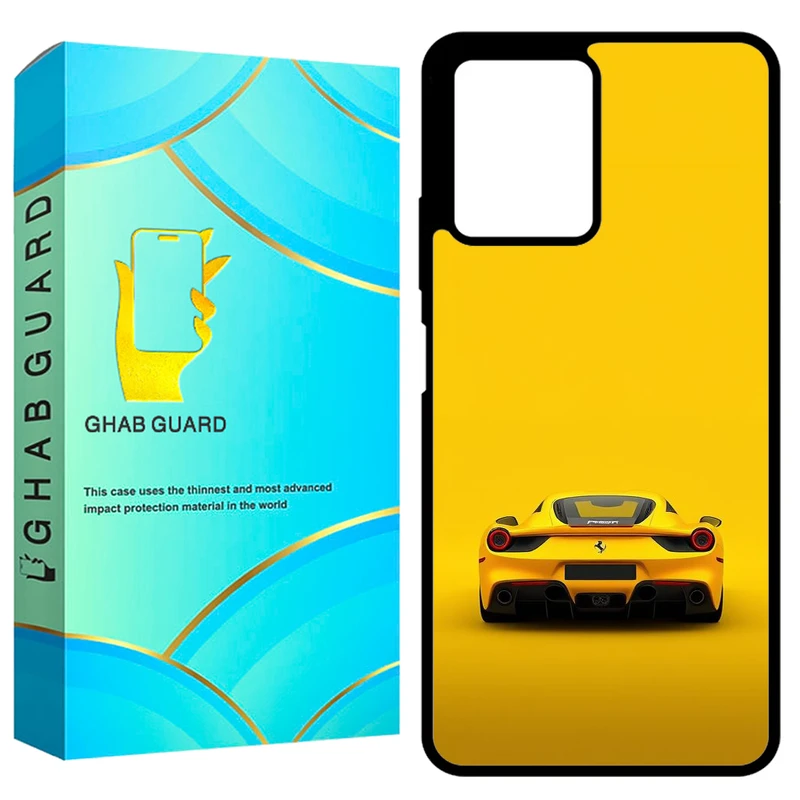کاور قاب گارد طرح ماشین مدل GCHPRN125G مناسب برای گوشی موبایل شیائومی Redmi Note 12 5G / Poco X5