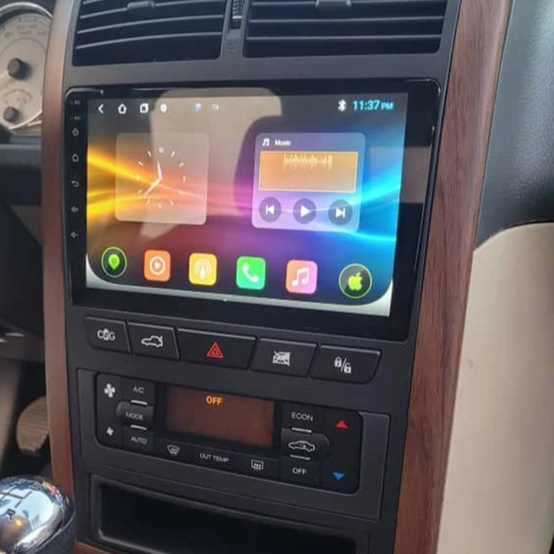 پخش کننده تصویری خودرو کاروین مدل V800 pro مناسب برای پژو 405