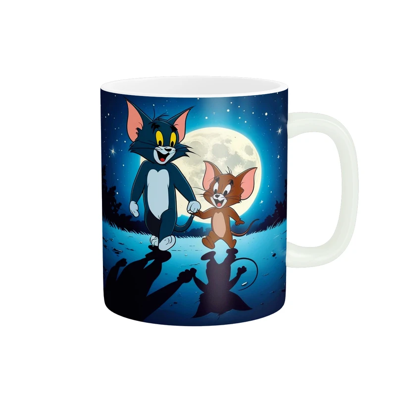 ماگ پاد آفرین طرح موش و گربه کد 4112