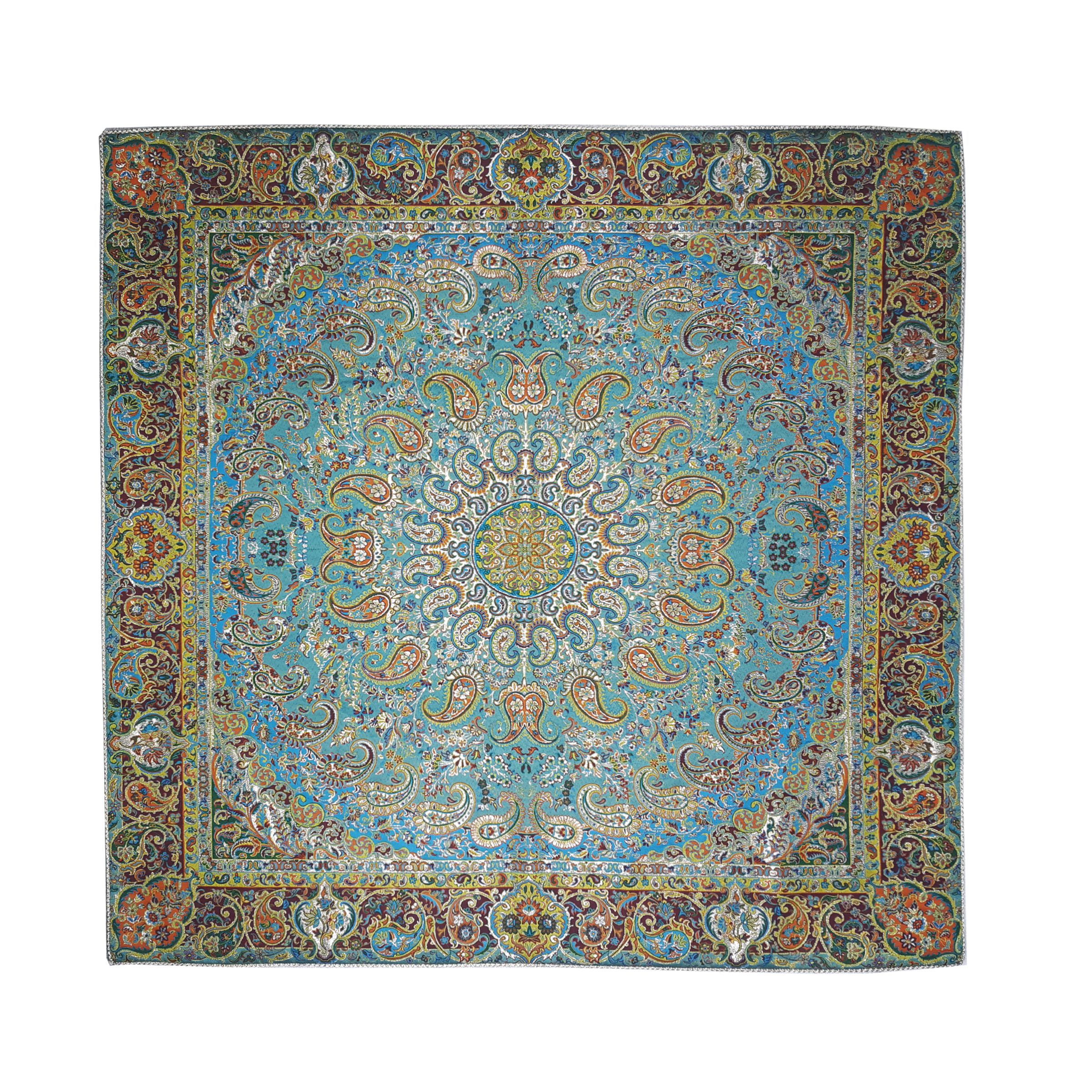 رومیزی ترمه مدل خورشید کد 9SBZ21-1