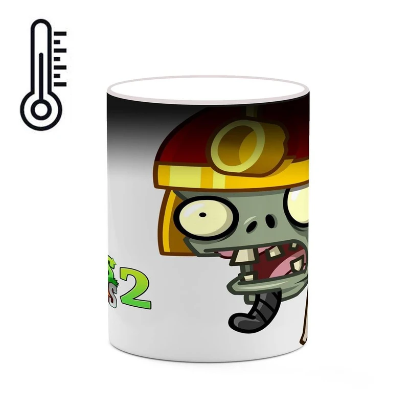 ماگ حرارتی کاکتی مدل بازی Plants Vs Zombies کد mgh29875