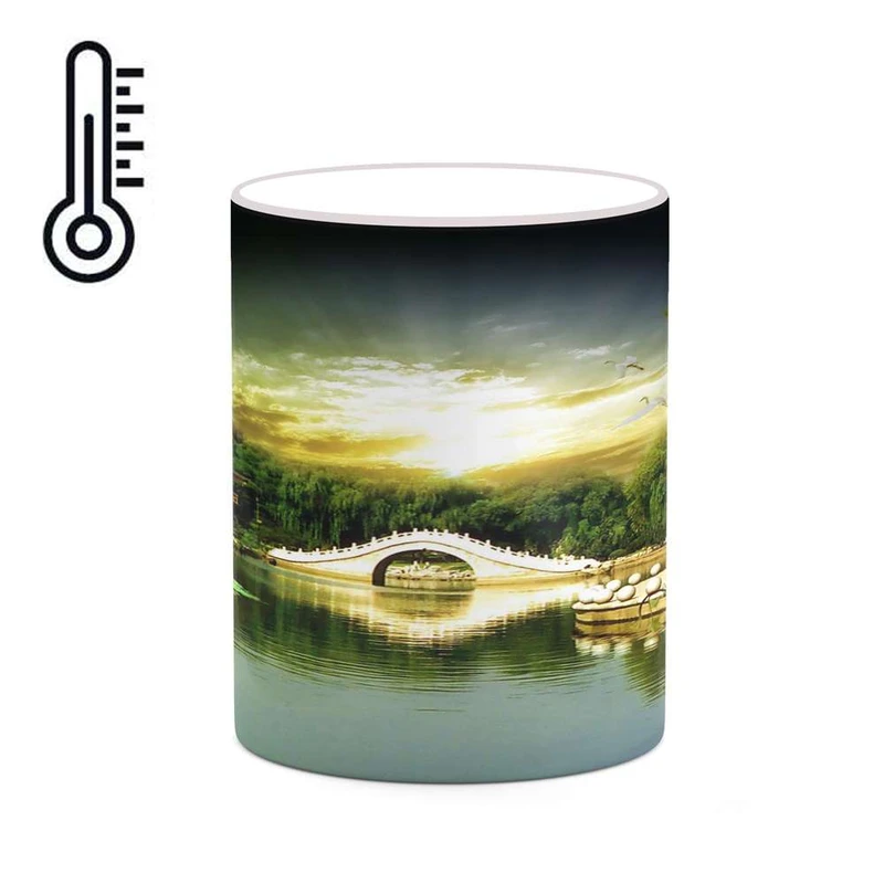 ماگ حرارتی کاکتی مدل منظره کد mgh18188