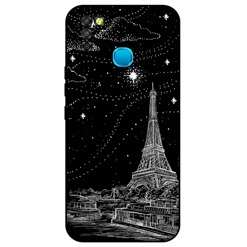 کاور مگافون طرح ایفل مدل 8107 مناسب برای گوشی موبایل اینفینیکس Smart 5